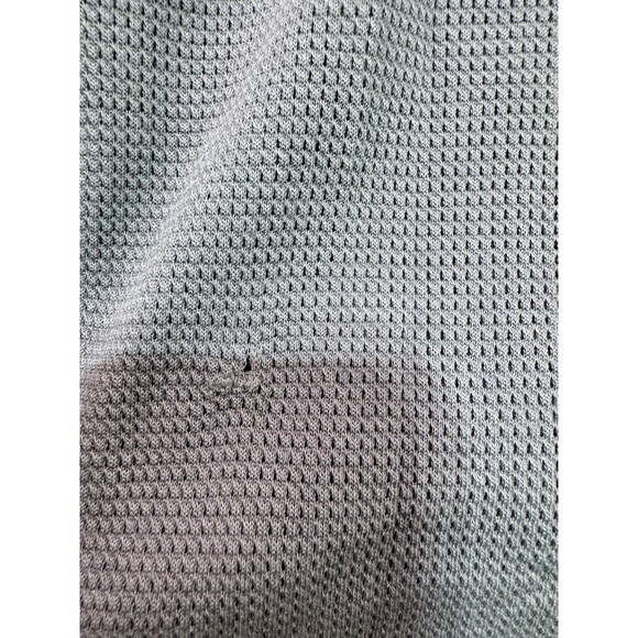 vintage wilson polo mesh shirt Gray Size Large Breathable See Thru - Picture 7 of 8
